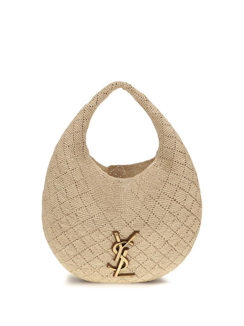 Saint Laurent Saint Laurent Icare Hobo Bag Pale Brown/Brick - World Class Fashion