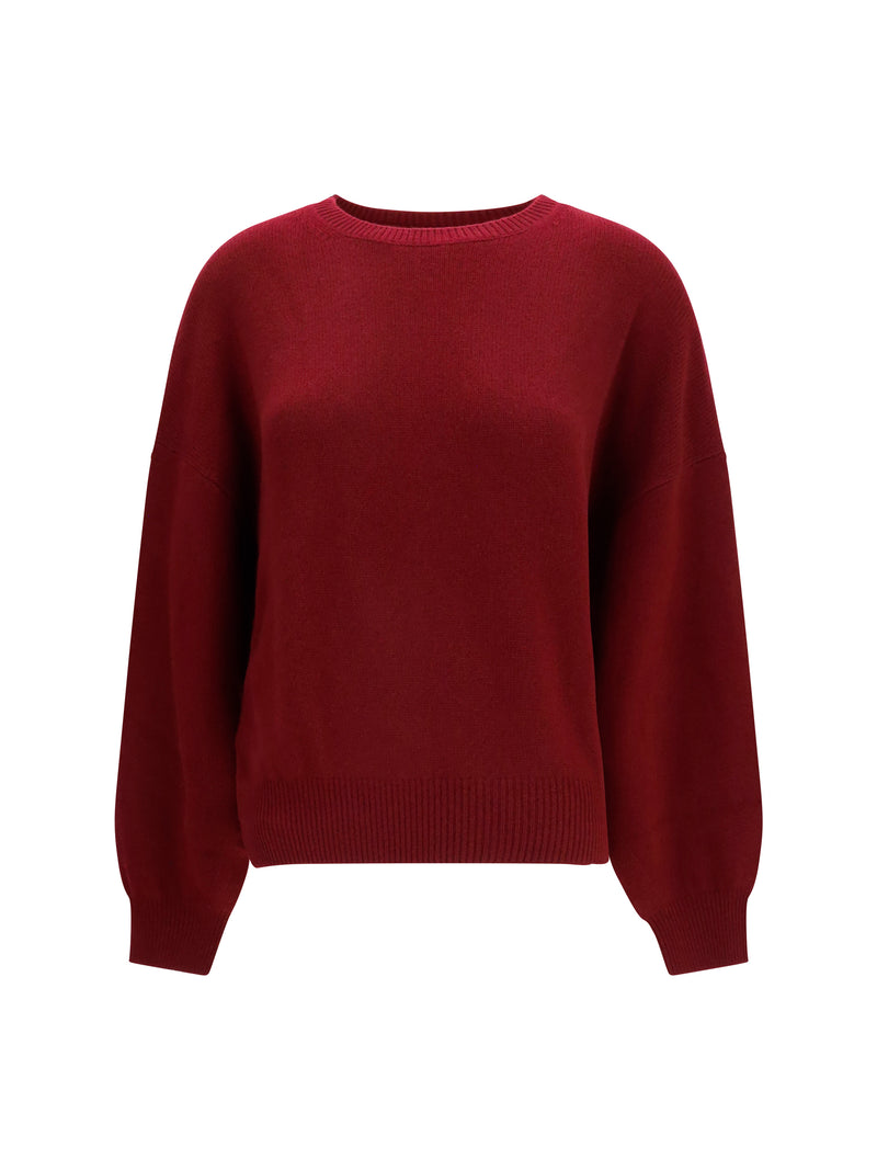 Lisa Yang Lisa Yang Veira Sweater Deep Plum - World Class Fashion