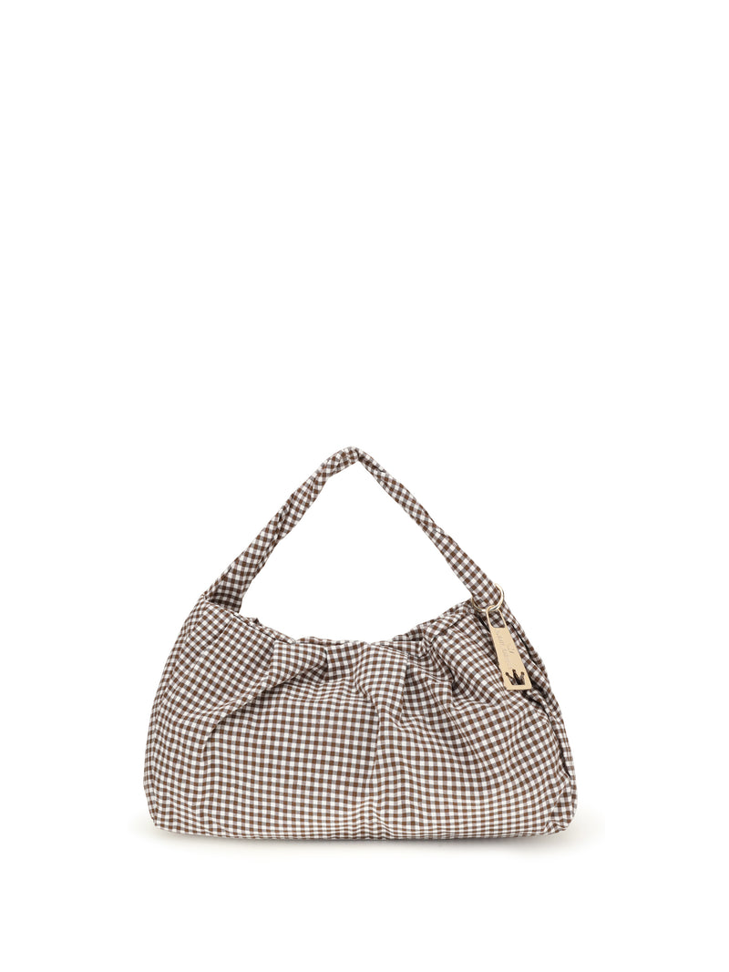 La Milanesa La Milanesa Aralia Large Shoulder Bag Marrone - World Class Fashion