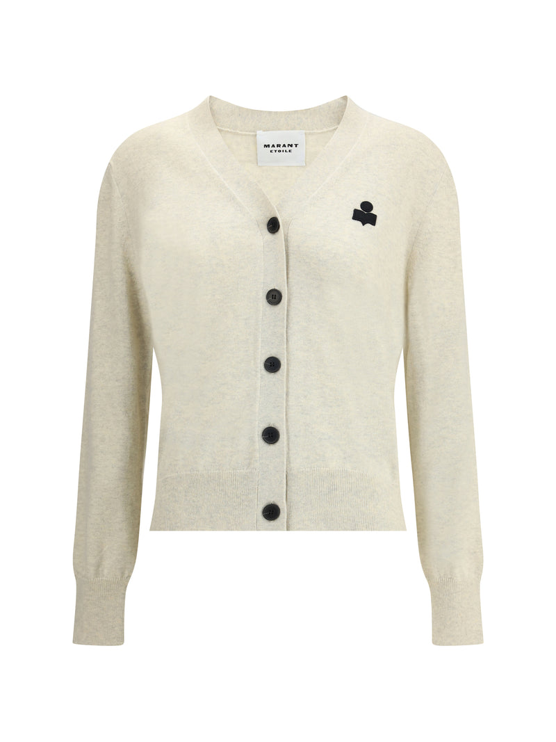 Marant Étoile Marant Étoile Karina Cardigan Light Grey - World Class Fashion