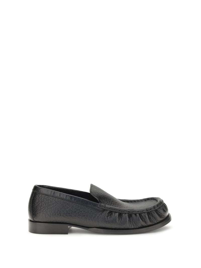 Dries Van Noten Dries Van Noten Grained Leather Loafers - World Class Fashion