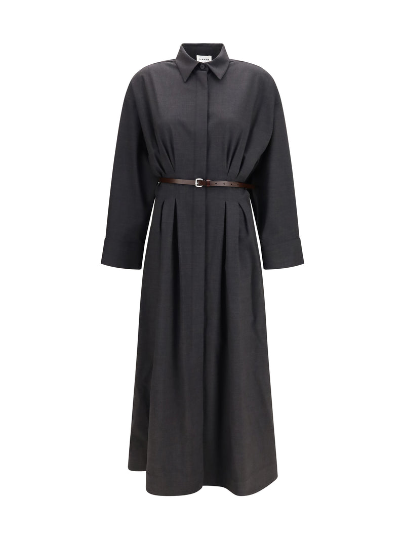 P.a.r.o.s.h. P.a.r.o.s.h. Fitted Dress Brown Women - World Class Fashion