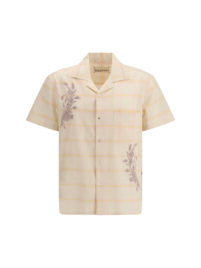 Baziszt Baziszt Provence Shirt Light Pink - World Class Fashion