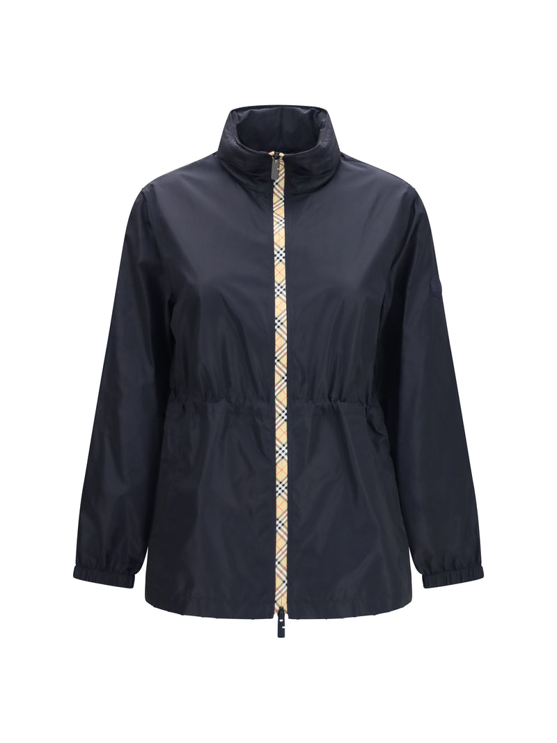 Burberry Burberry Short Blackpool Nylon Jacket Navy - World Class Fashion