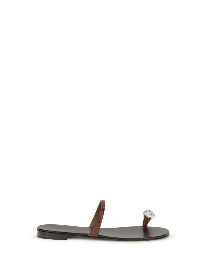 Giuseppe Zanotti Giuseppe Zanotti Icon Ring Sandals Attitude - World Class Fashion