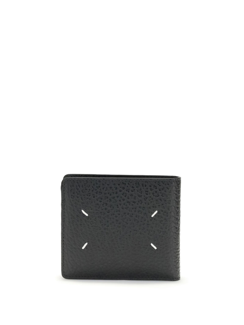 Margiela Margiela Wallet With Iconic Contrast Stitched - World Class Fashion