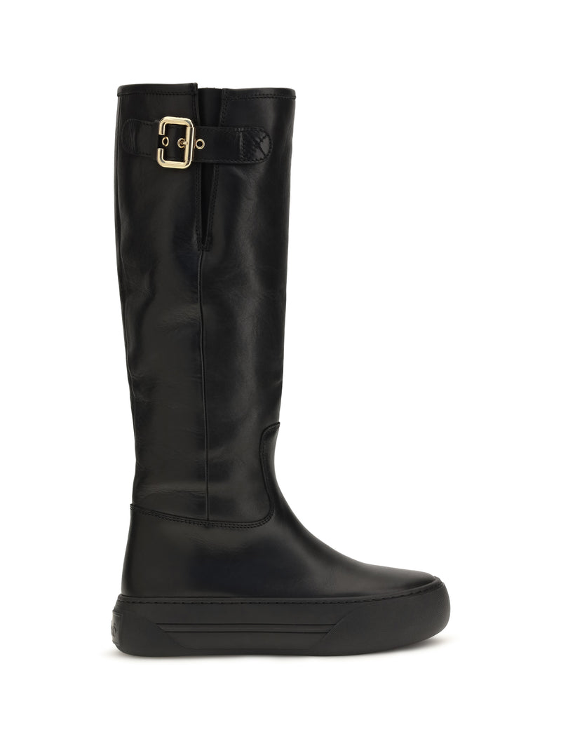 Chloe Chloé Delia Boots Black Women - World Class Fashion