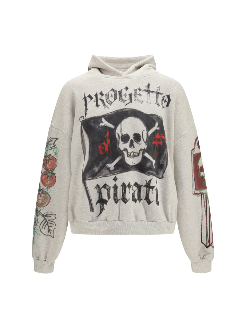 Pdf Channel Pdf Channel Mi Pirate Cotton Hoodie Grey - World Class Fashion