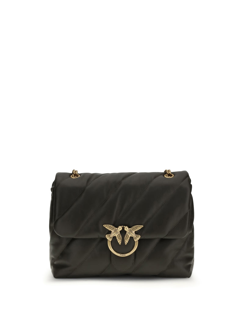 Pinko Pinko Love Puff Shoulder Bag Verde Fango Women - World Class Fashion