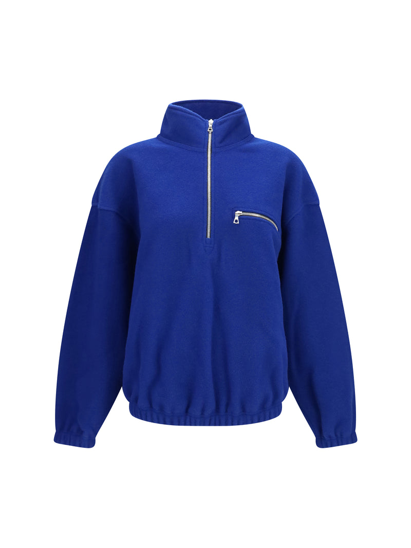 Rier Rier Polar High-neck Zip Jacket Indigo - World Class Fashion