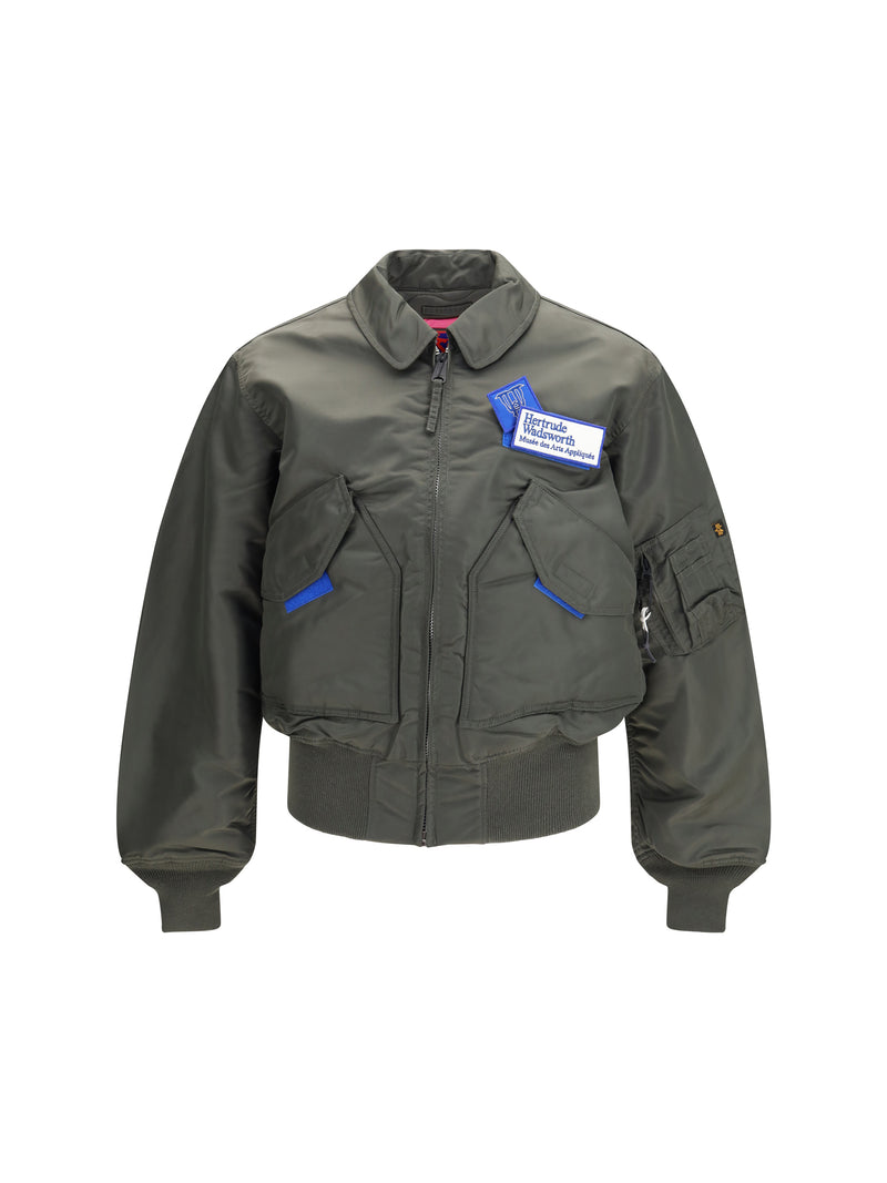 Gr10k Gr10k Bomber Jacket Gr10k X Alpha Industries REP GREY - World Class Fashion