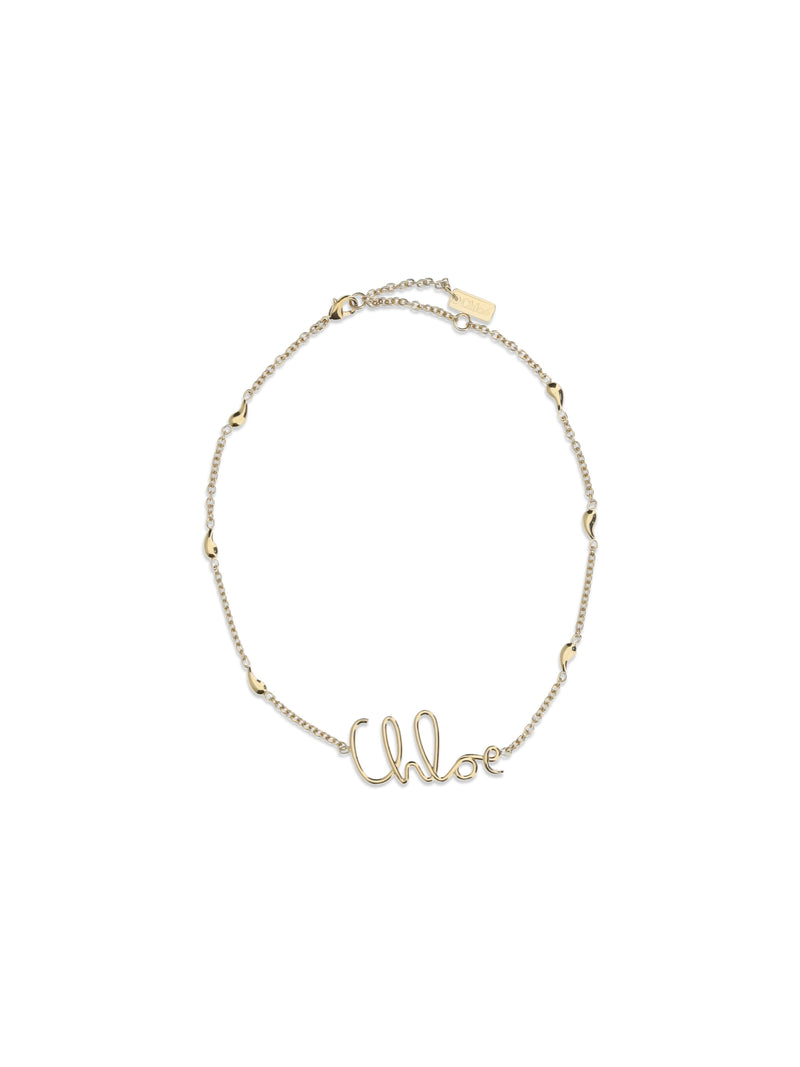 Chloe Chloé Iconic Necklace Vintage Gold - World Class Fashion