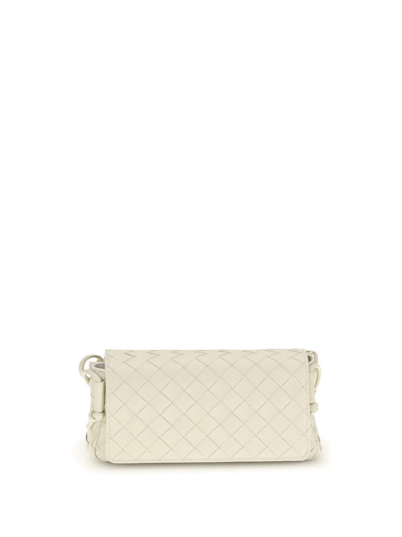 Bottega Veneta Bottega Veneta Intrecciato Beauty Case Sea Salt-Gold - World Class Fashion