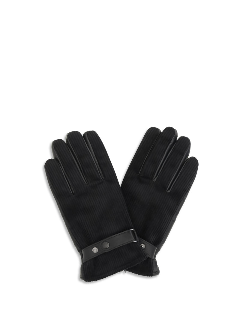 Barbour Barbour Nelson Leather Gloves Black - World Class Fashion