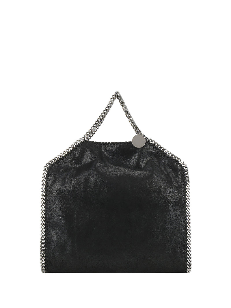 Stella Mccartney Stella McCartney Falabella Fold Over Tote Black - World Class Fashion