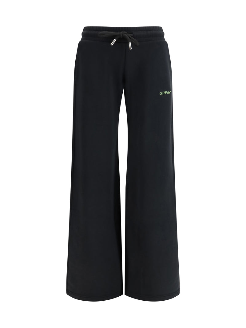Off-white Off-white Bookish Regular Sweatpants Black-Beech - World Class Fashion