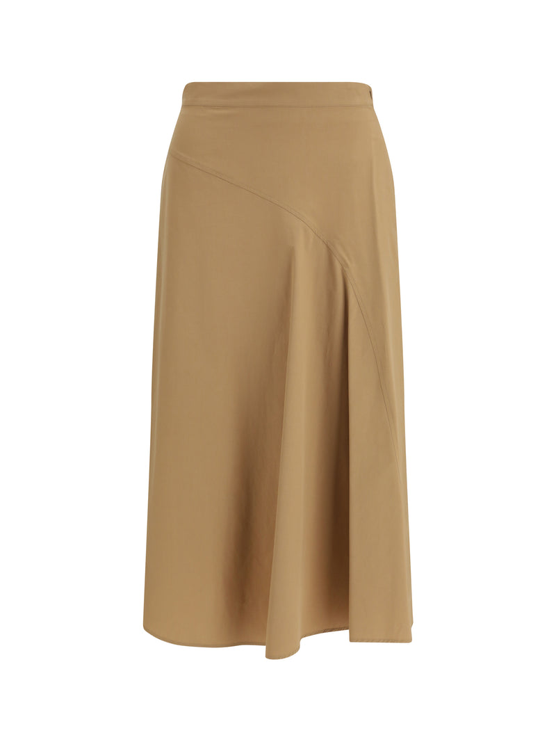 Max Mara Weekend Max Mara Weekend Falda Midi Zattera Cuoio - World Class Fashion