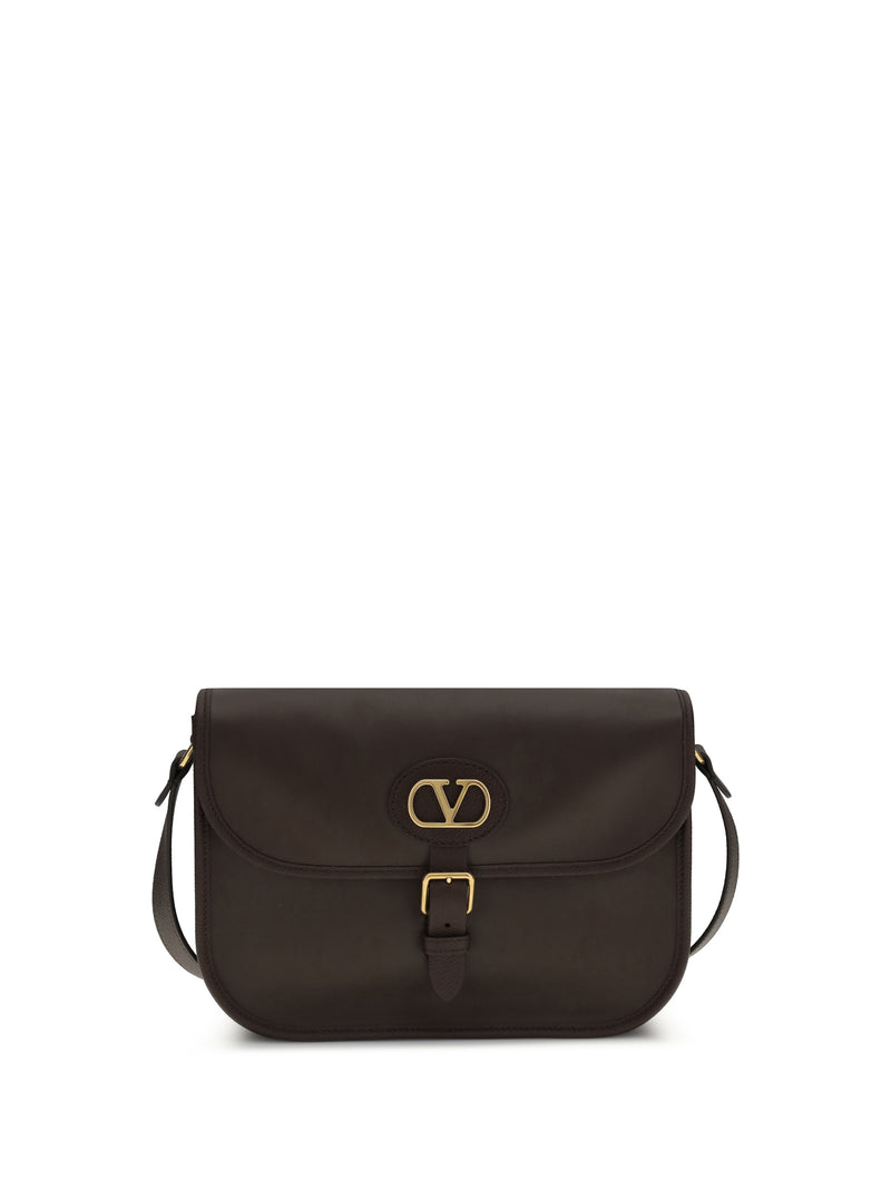 Valentino Garavani Valentino Garavani Antibes Shoulder Bag Oak Brown - World Class Fashion