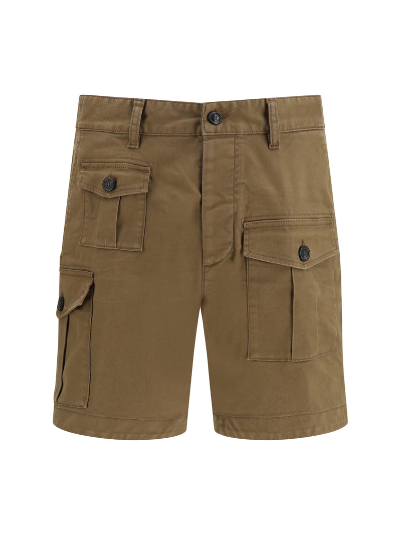 Dsquared2 Dsquared2 Sexy Cargo Short Brown Men - World Class Fashion