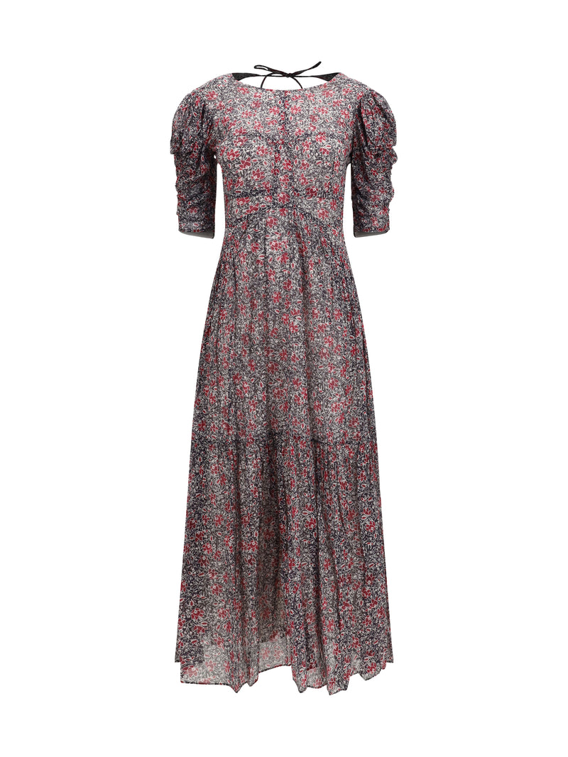 Marant Étoile Marant Étoile Sichellia Dress Crushed Berry - World Class Fashion