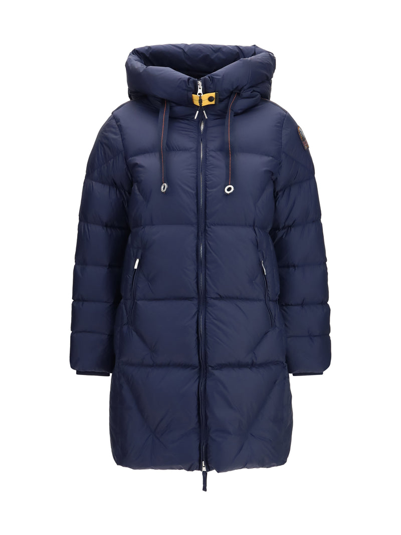 Parajumpers Parajumpers Long Puffer Jacket Janet Blue Navy - World Class Fashion