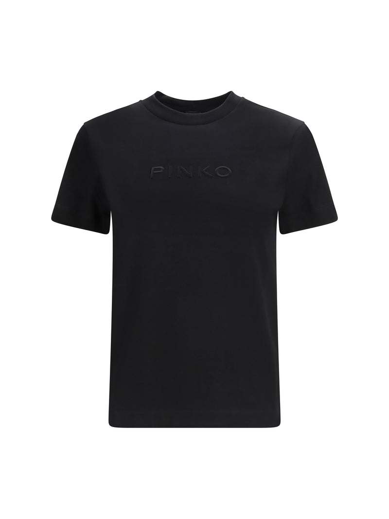 Pinko Pinko Start T-shirt Jersey Patch Black - World Class Fashion