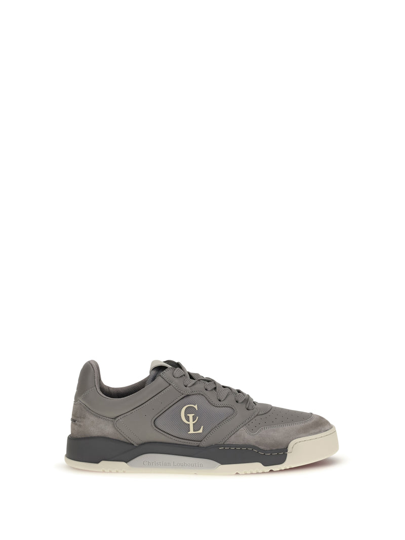 Christian Louboutin Christian Louboutin Basketball 1 Retro Sneakers Phantom Grey - World Class Fashion
