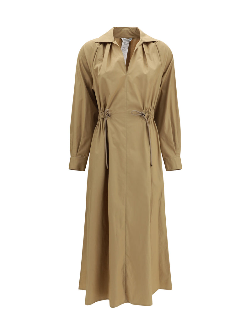 Max Mara Vestido midi Max Mara Pedaggi Deserto - World Class Fashion