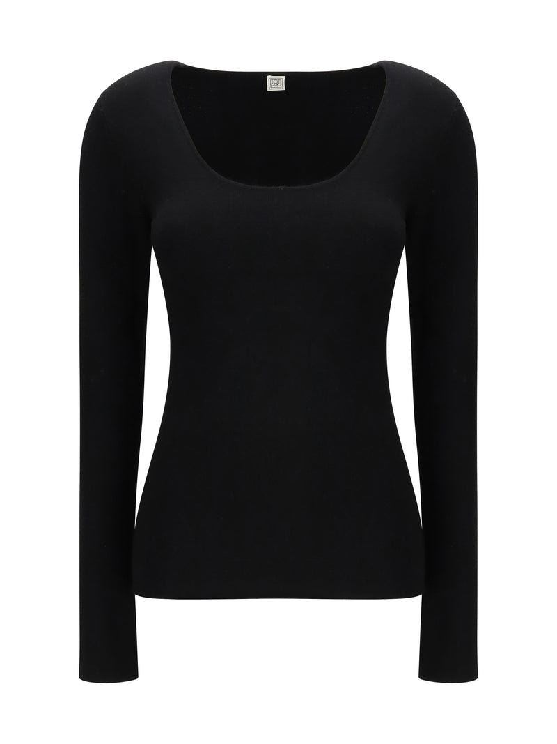 Toteme Suéter Compact Toteme para mujer Negro - World Class Fashion