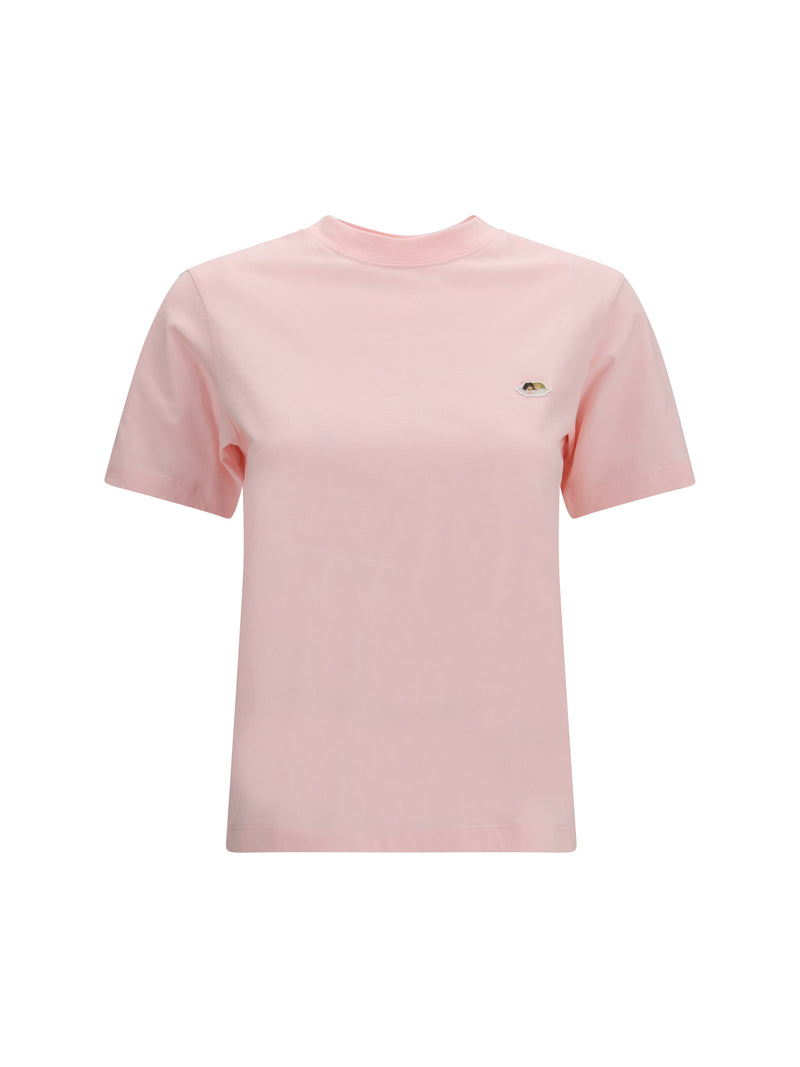 Fiorucci Fiorucci Regular Patch Angeli T-shirt Baby Pink - World Class Fashion