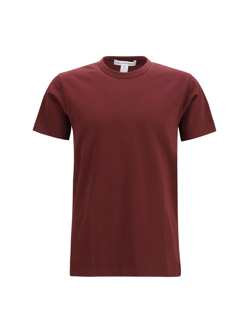 Comme Des Garçons Shirt Comme Des Garçons Shirt Cotton Crewneck T-shirt Purple - World Class Fashion