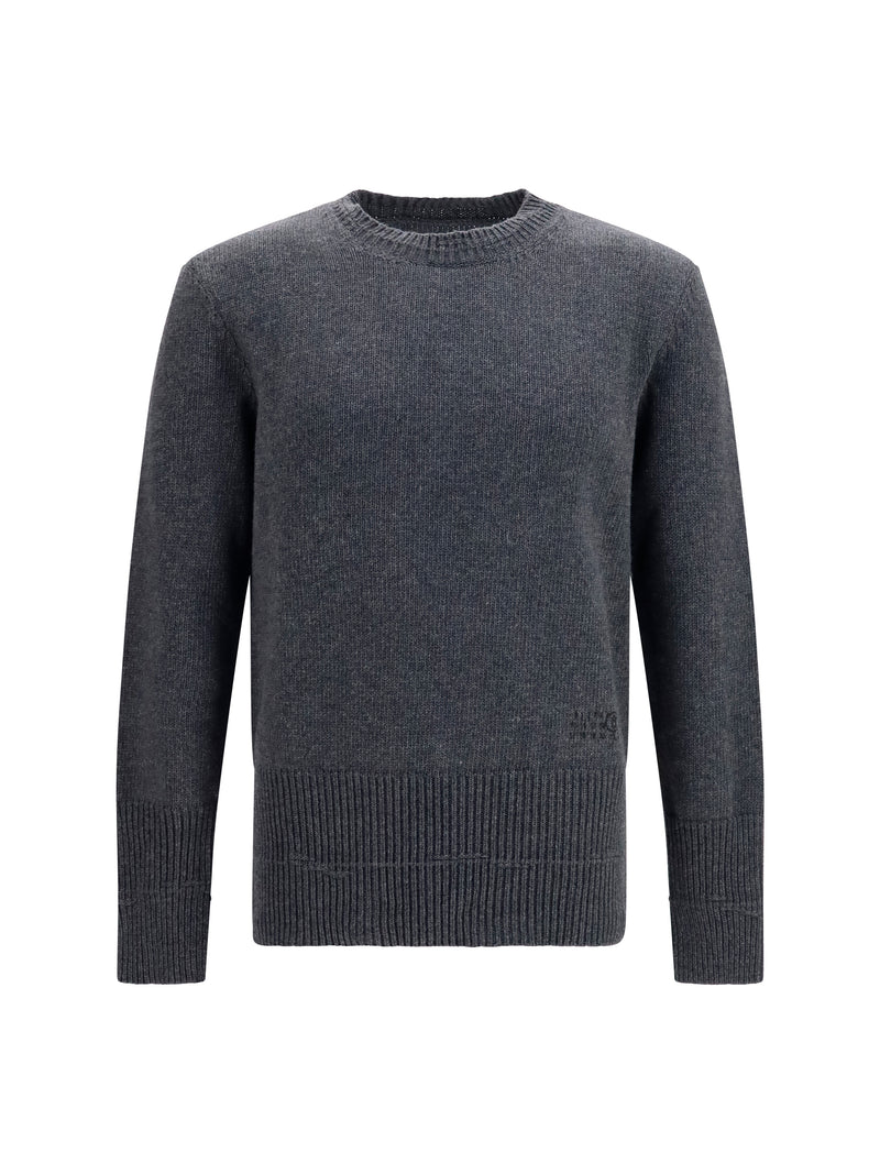 Mm6 Mm6 Wool Crewneck Sweater - World Class Fashion