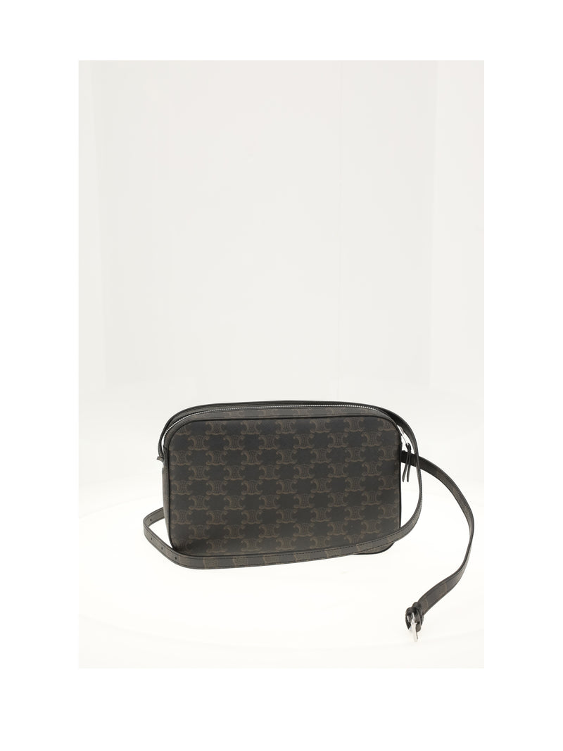 Celine Celine Messenger With Charm Black/Tan - World Class Fashion