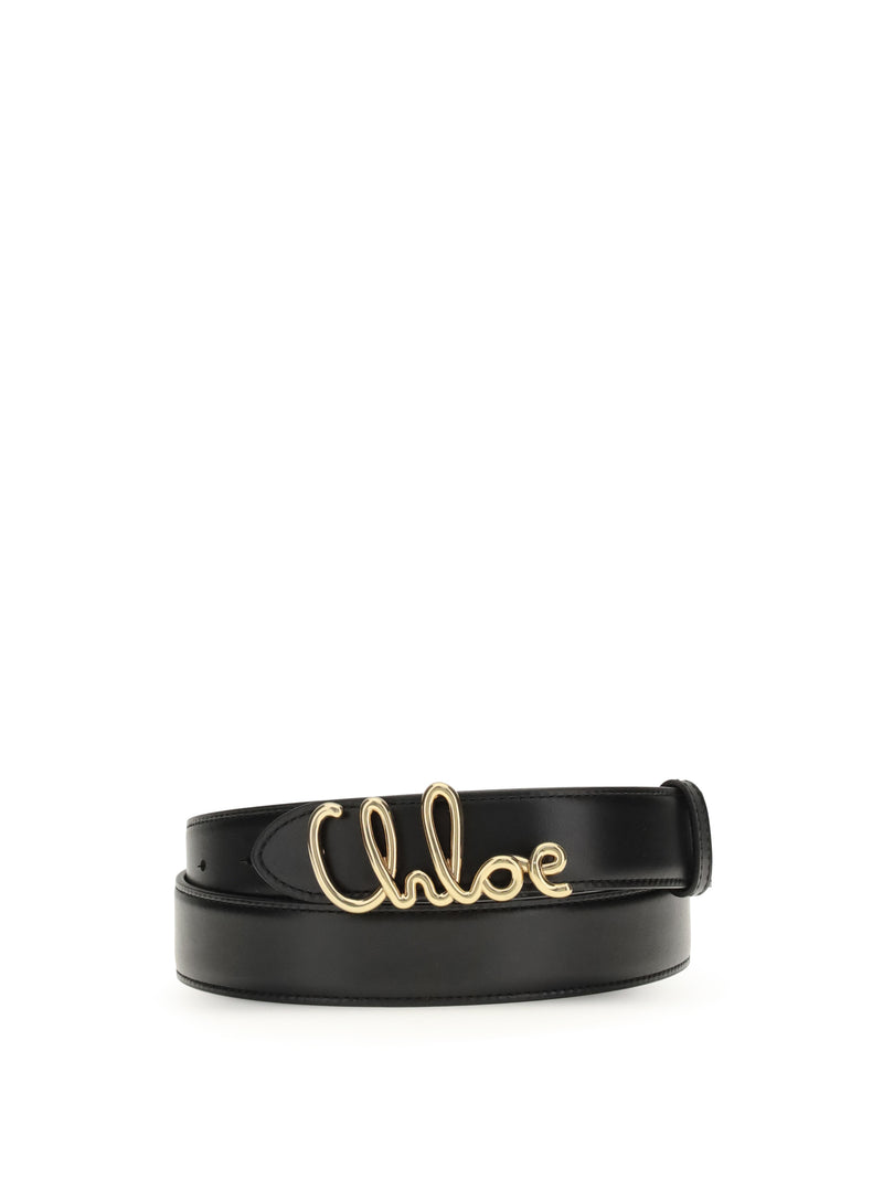 Chloe Chloé Iconic Belt Black - World Class Fashion