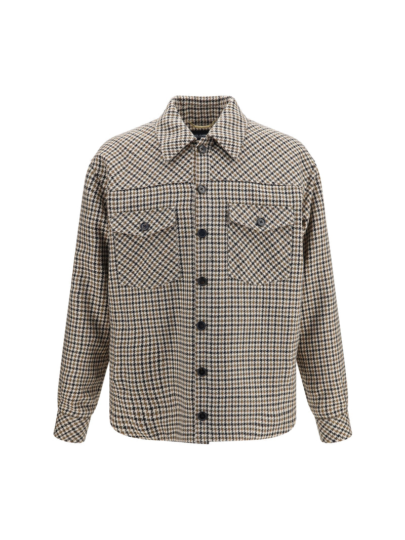 Dolce & Gabbana Dolce & Gabbana Quilted Houndstooth Wool Jacket Multicolor - World Class Fashion