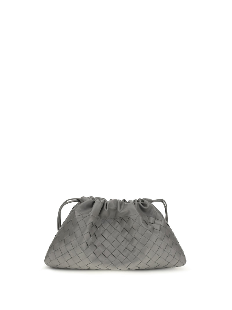 Bottega Veneta Bottega Veneta Drawstring Pouch Basalt-Muse Brass - World Class Fashion