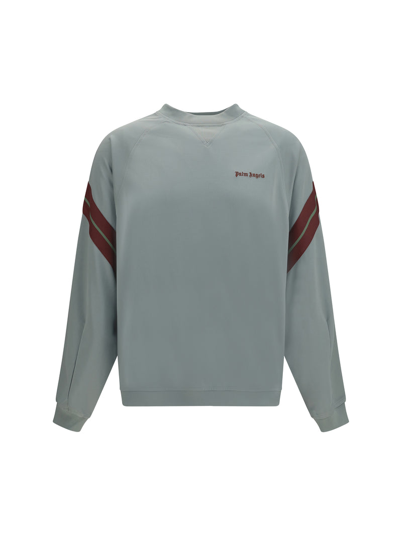 Palm Angels Palm Angels Urban Logo Track Sweatshirt Sage Mauve - World Class Fashion