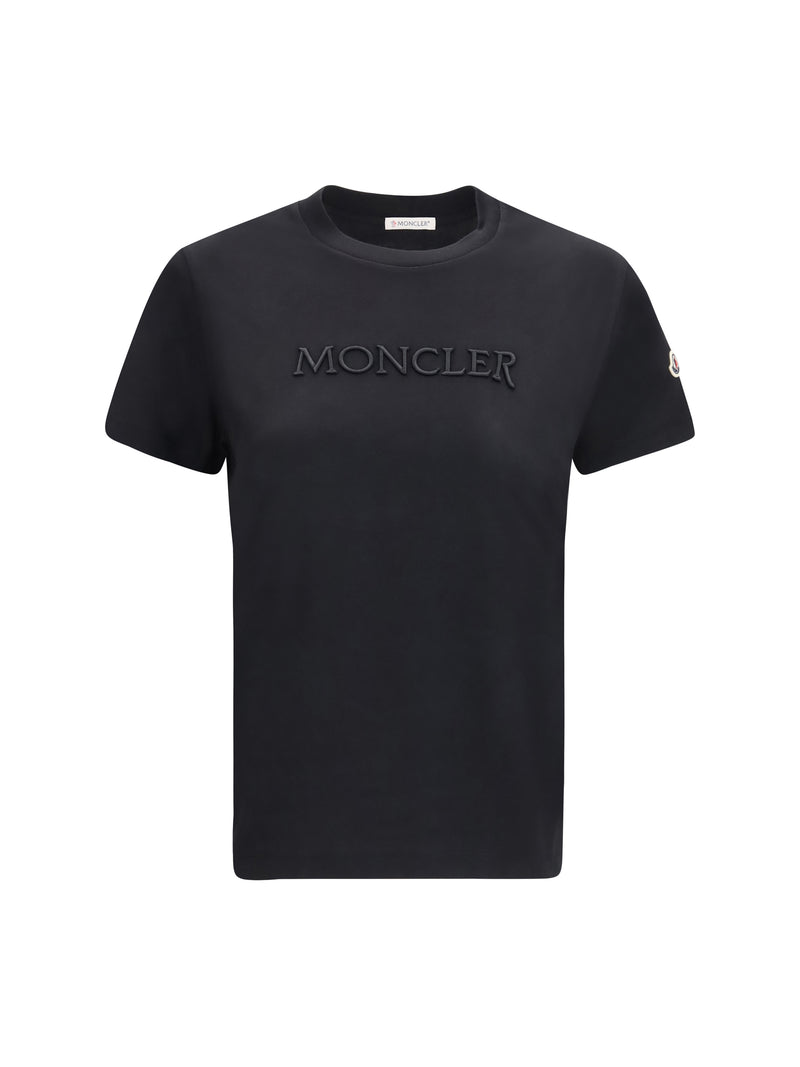 Moncler Moncler Cotton T-shirt Black Women - World Class Fashion