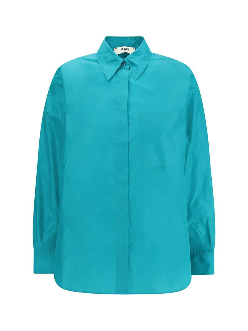 Fendi Fendi Silk Taffeta Shirt Giada-26 - World Class Fashion