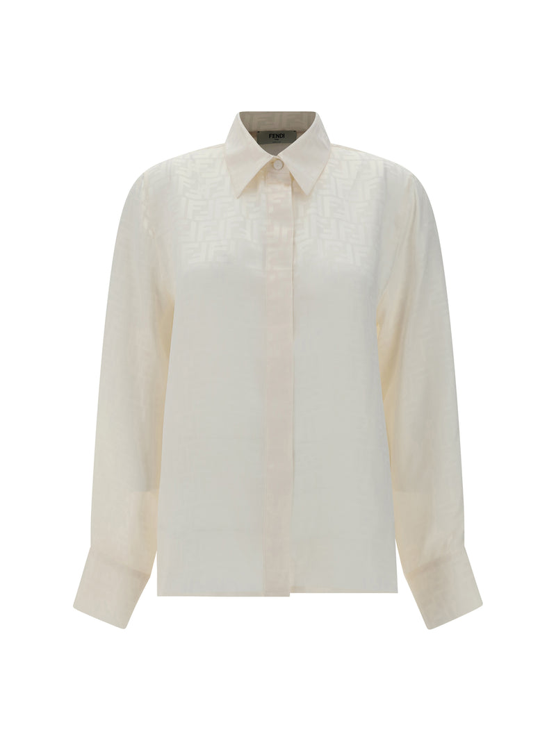 Fendi Fendi Silk Shirt Penelope-Panna Women - World Class Fashion