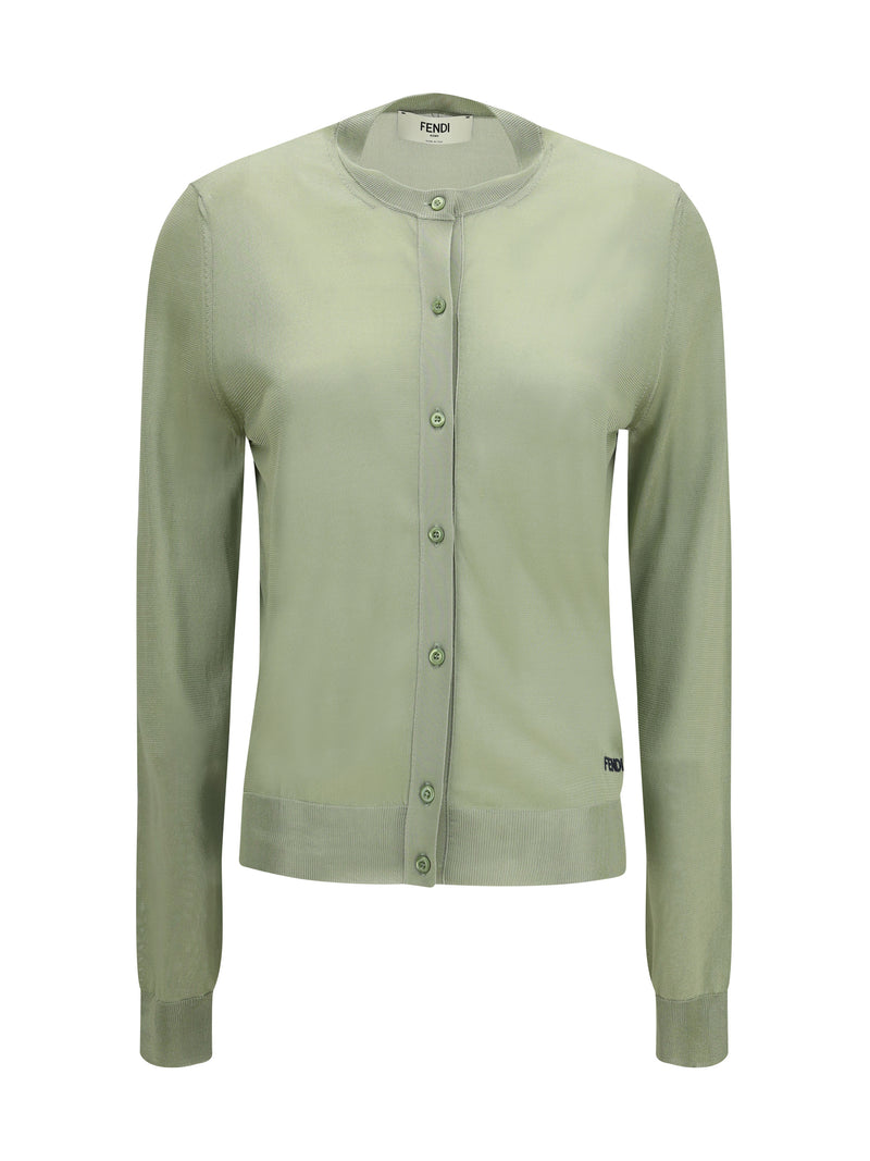Fendi Fendi Cardigan Crewneck Viscose Giada-26 Women - World Class Fashion