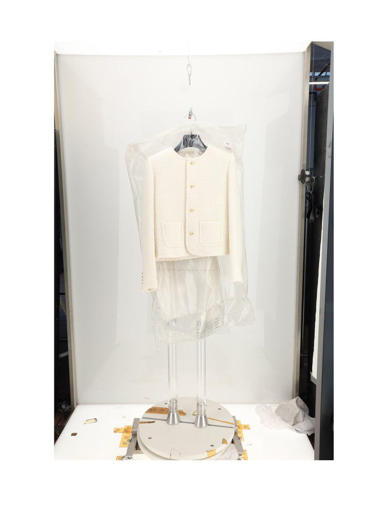 Celine Cazadora Celine Icone Blanca - World Class Fashion