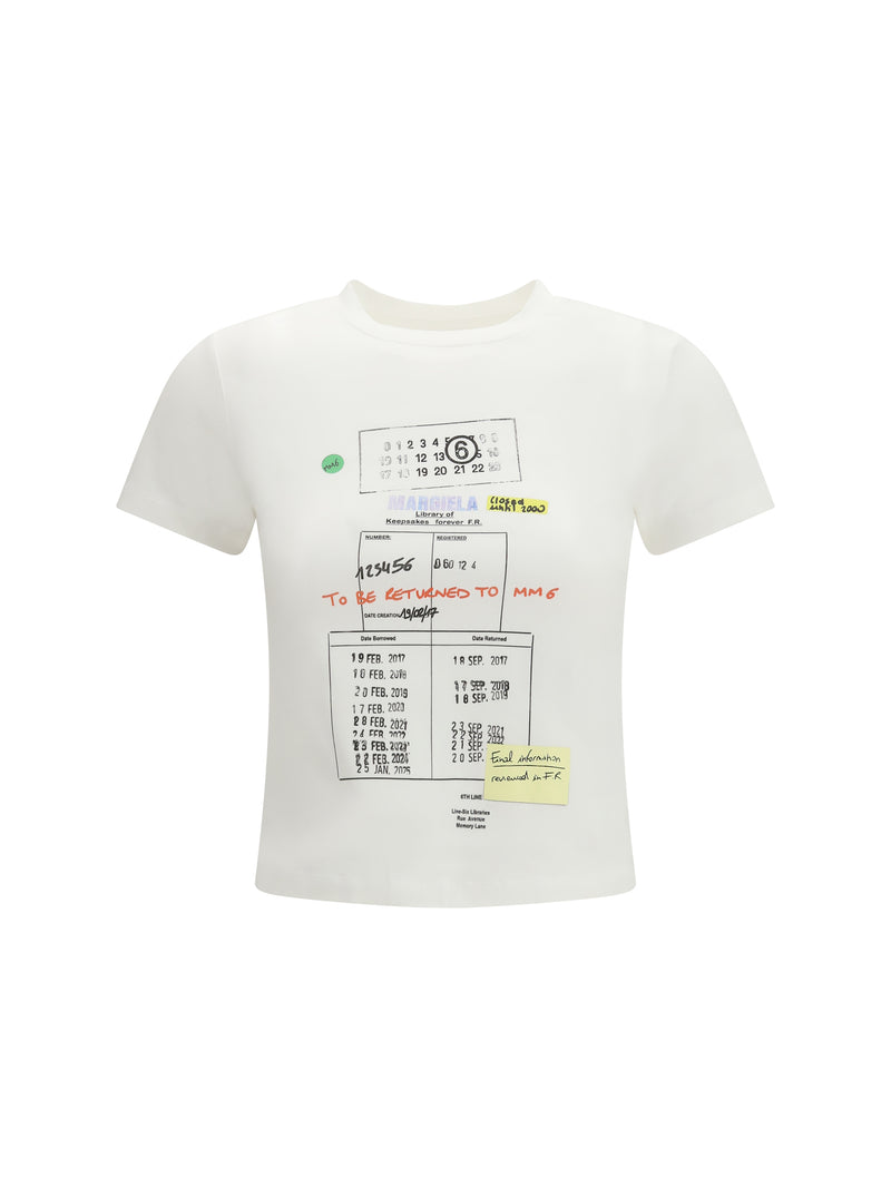 Mm6 Mm6 Cotton T-shirt - World Class Fashion