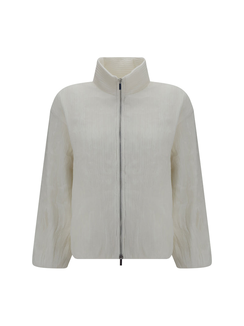 Gongdid Design Gongdid Design Short Padded Jacket White Women - World Class Fashion