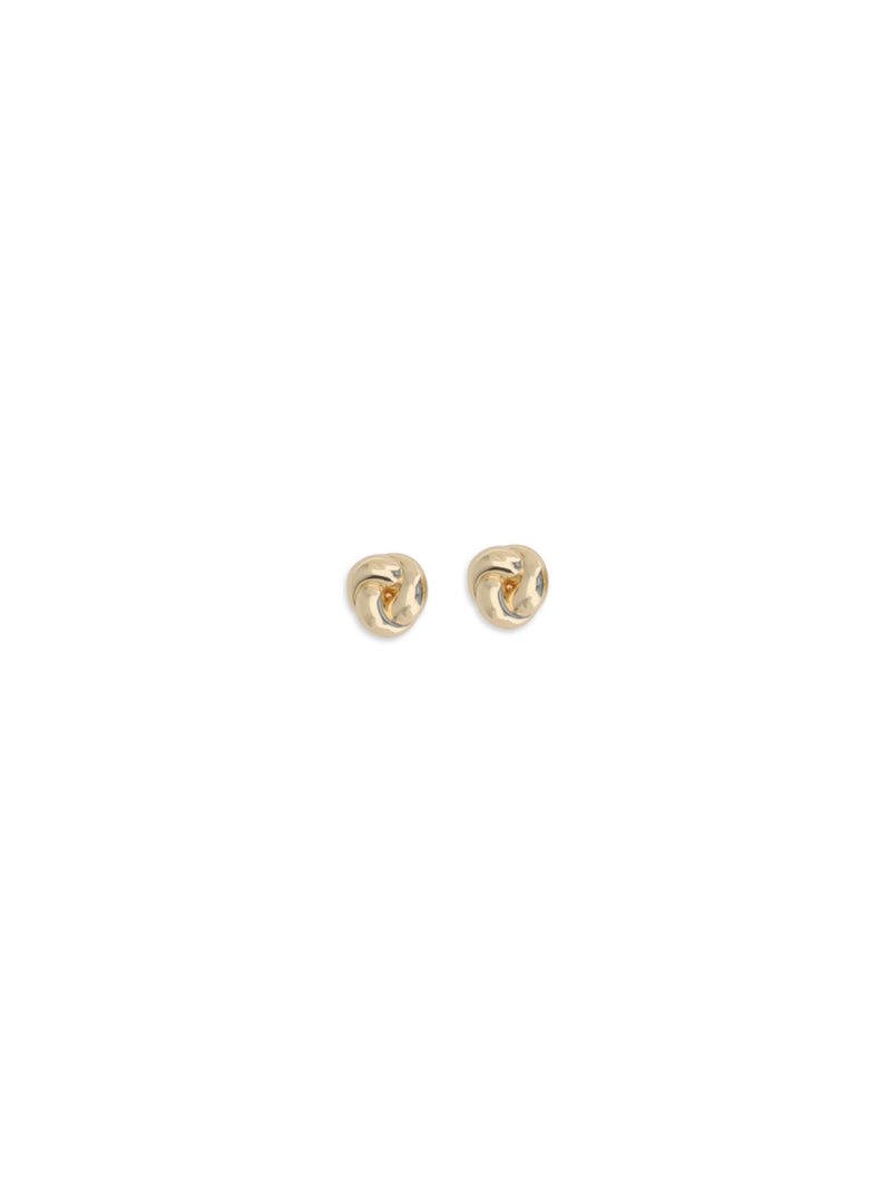 Self-portrait Self-portrait Small Gold Drop Knot Earrings - World Class Fashion