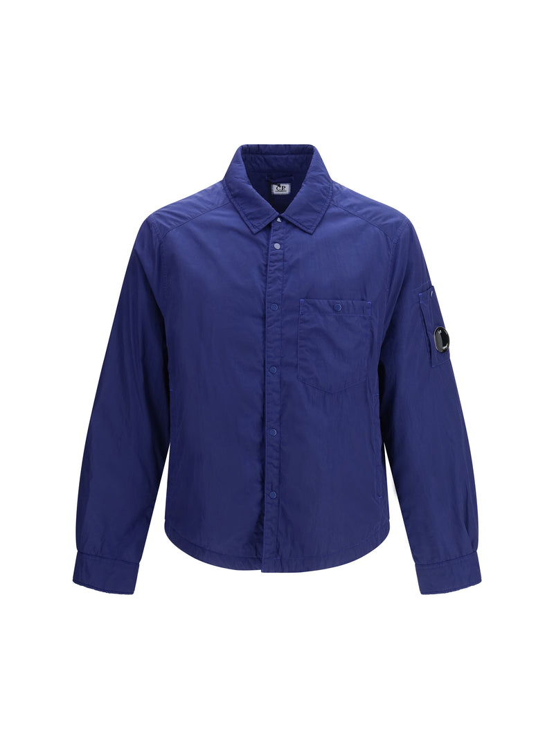 C.P. Company C.P. Company Button-up Shirt Jacket Blueprint Men - World Class Fashion
