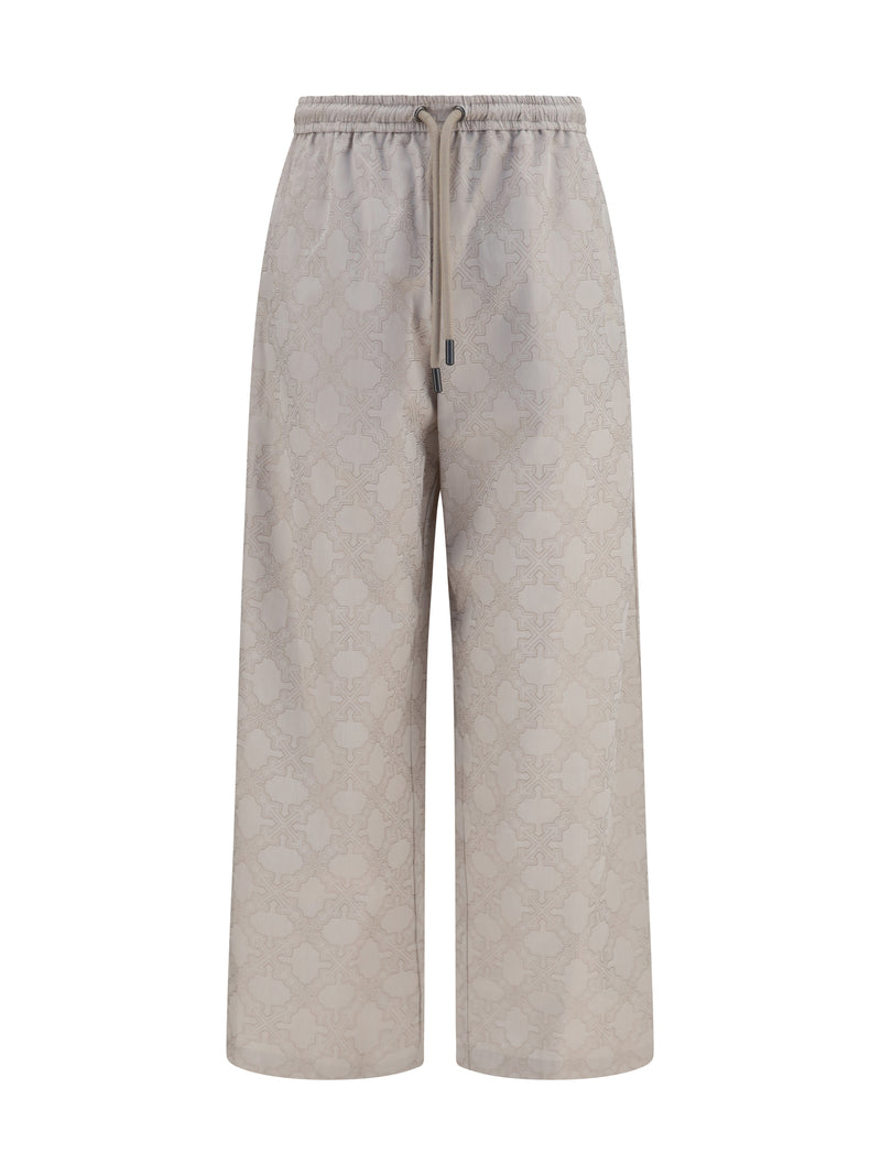 Off-white Off-white Arrow All-over Monogram Pants - World Class Fashion