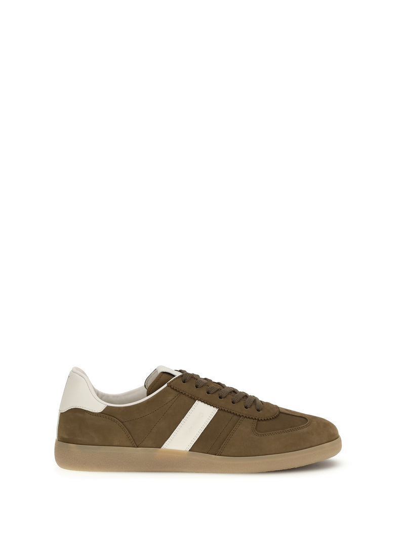 Tom Ford Tom Ford Archer Sneakers Olive Brown + Amber - World Class Fashion