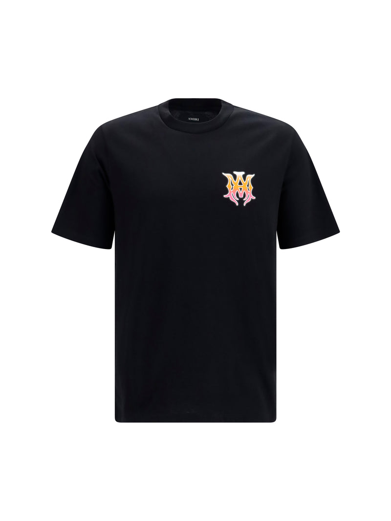 Amiri Amiri Cotton Logo T-shirt Black Men - World Class Fashion