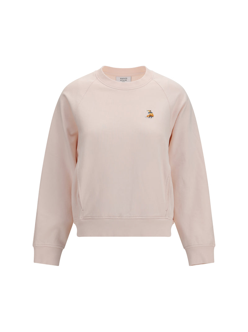 Maison Kitsuné Maison Kitsuné Dreaming Fox Sweatshirt Mauve - World Class Fashion